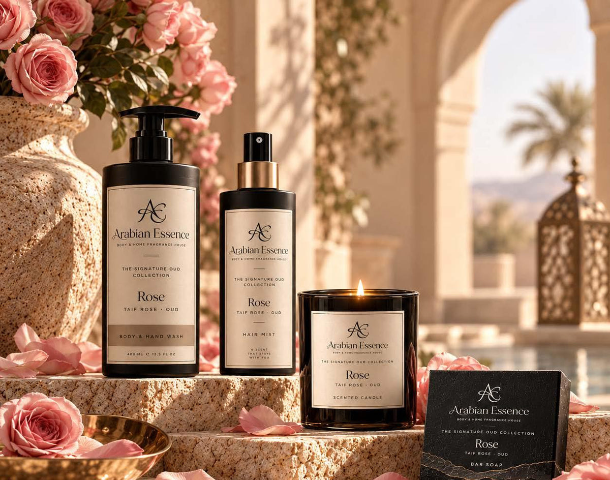 The Rose collection among Taif roses